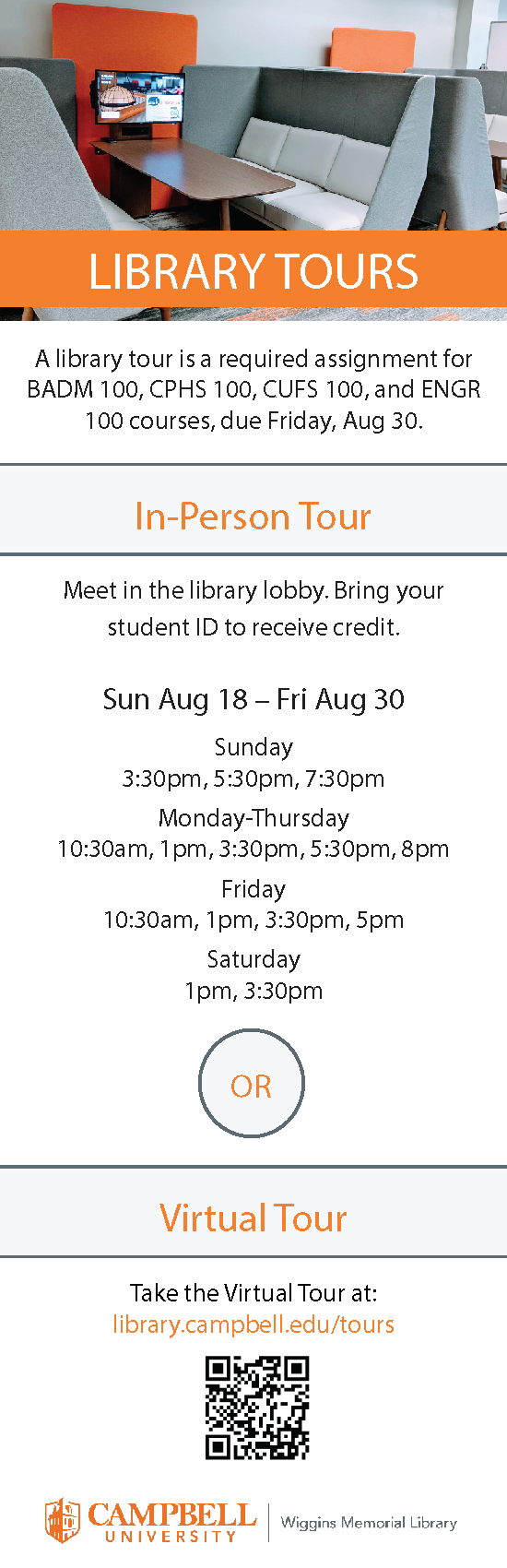 2024 Library Tours Bookmark